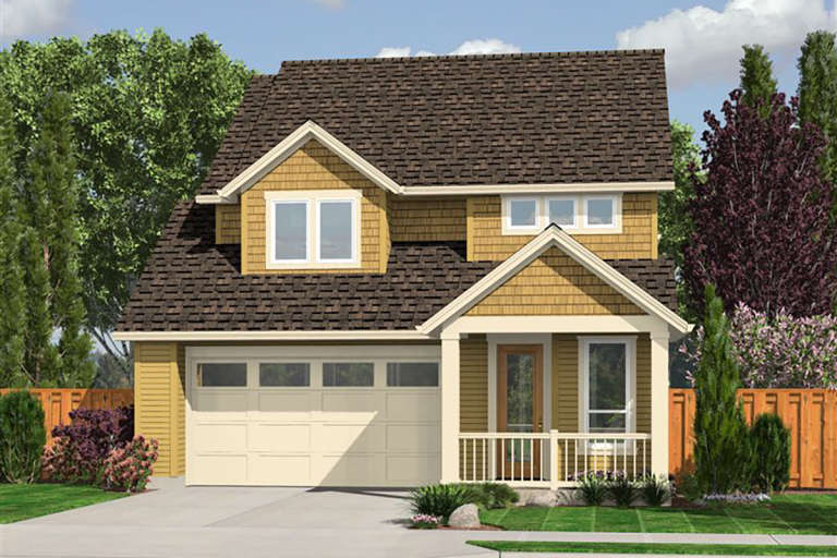 House Plan House Plan #20467 Front Elevation 