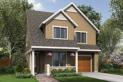 4 Bed, 3 Bath, 1815 Square Foot House Plan - #2559-00761