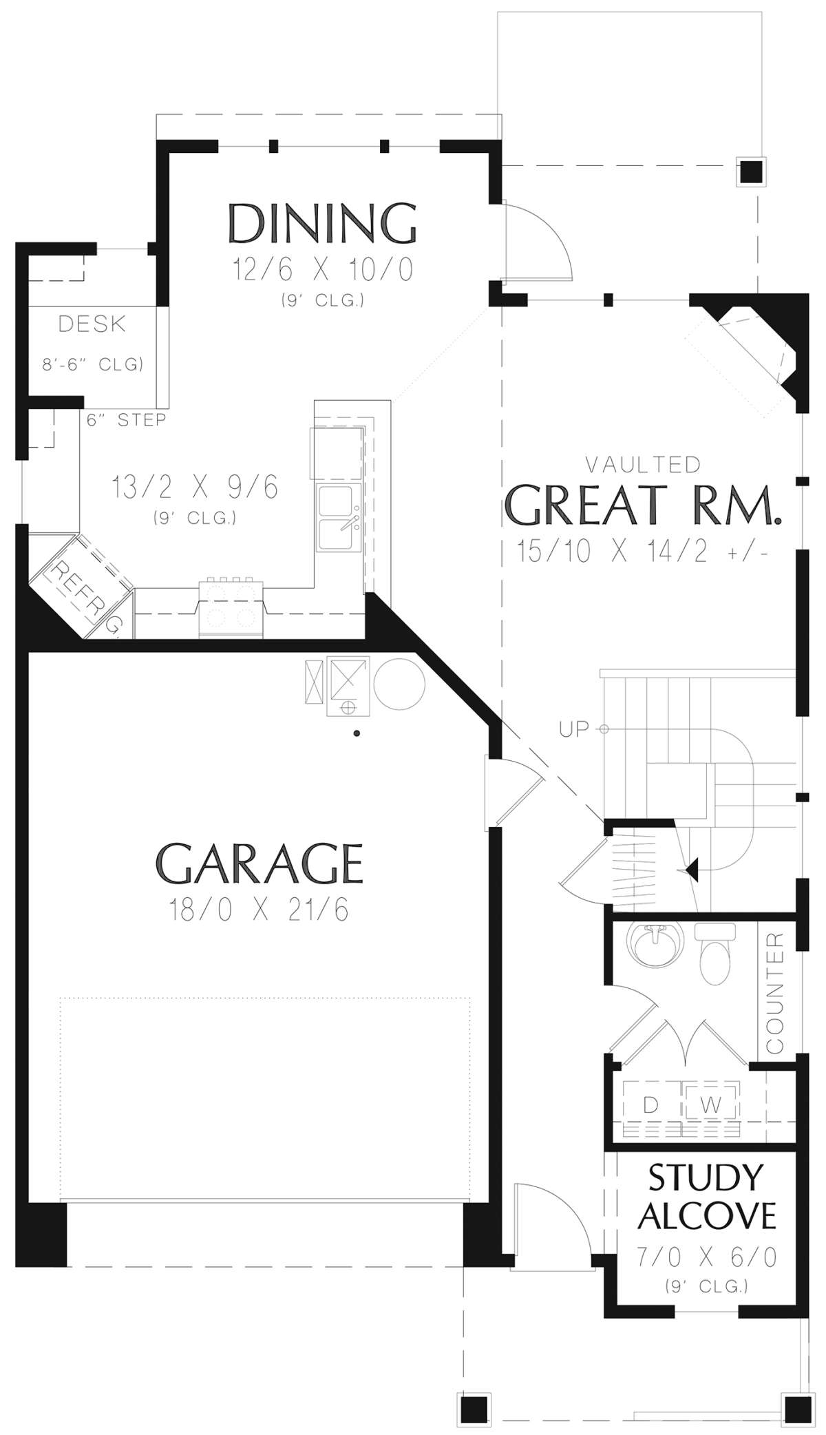 Main Floor for House Plan #2559-00763