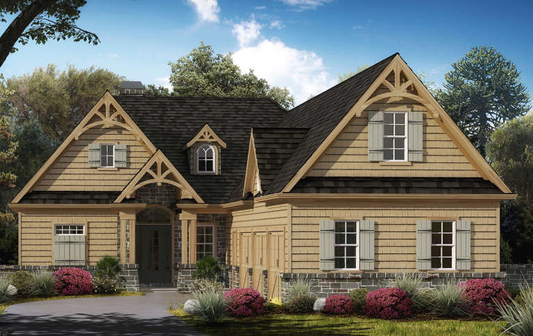 House Plan House Plan #20471 Front Elevation