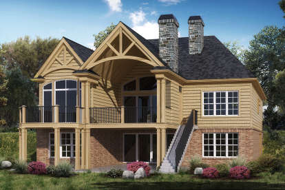 Craftsman House Plan #699-00113 Elevation Photo
