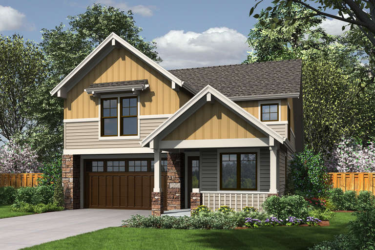 House Plan House Plan #20472 Front Elevation 