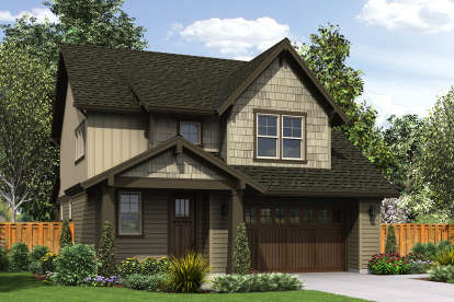 Craftsman House Plan #2559-00766 Elevation Photo