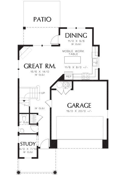House Plan House Plan #20475 Drawing 1