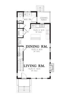Main Floor for House Plan #2559-00768