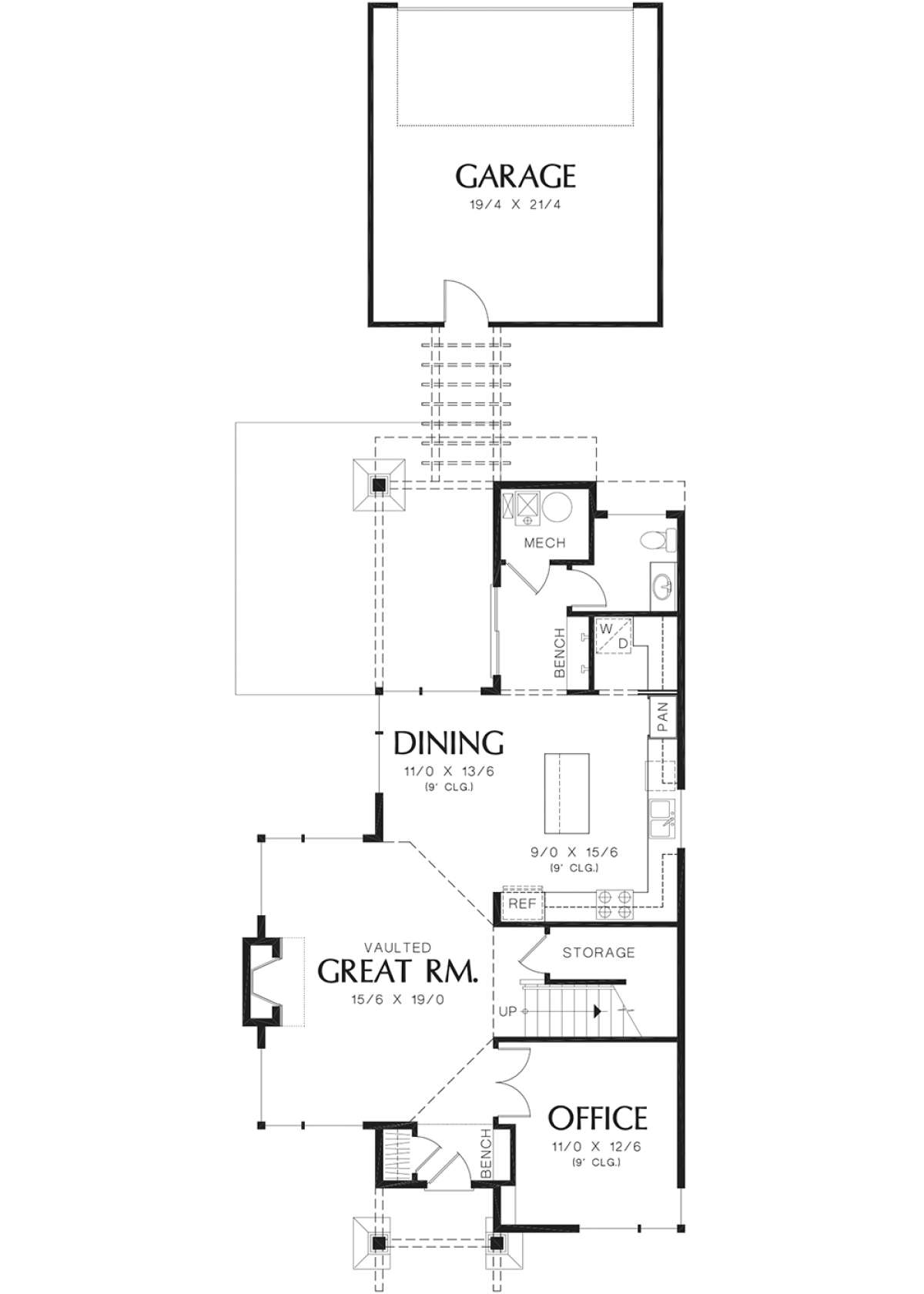 Main Floor for House Plan #2559-00769