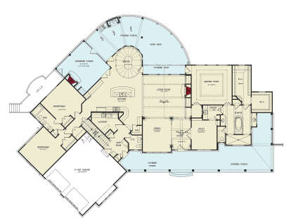 Main Floor  for House Plan #699-00114
