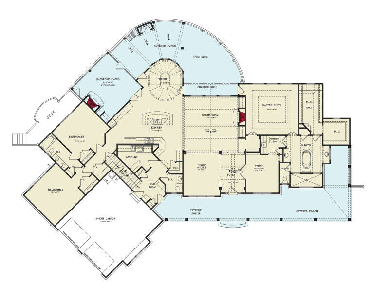 House Plan House Plan #20478 Drawing 1