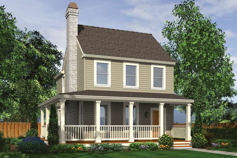 House Plan House Plan #20479 Front Elevation 
