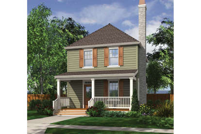 House Plan House Plan #20481 Front Elevation 