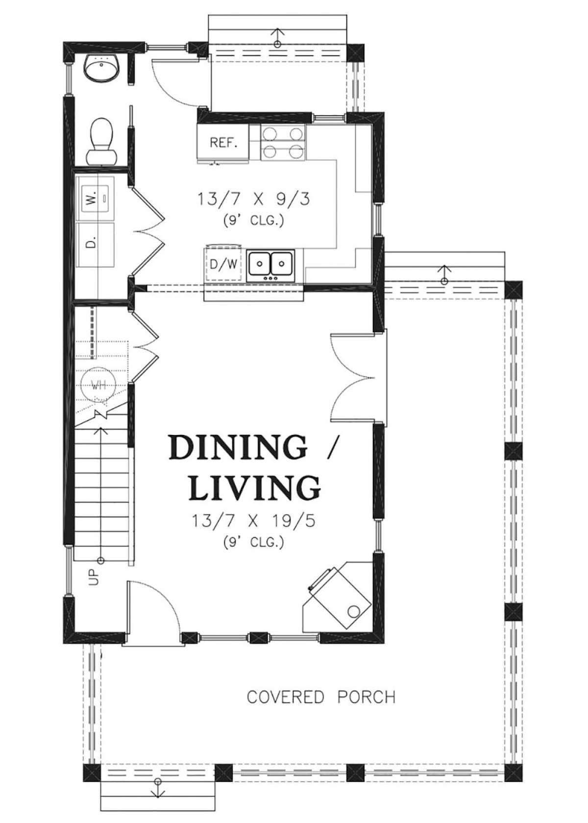 Main Floor for House Plan #2559-00773