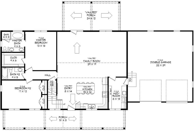House Plan House Plan #20484 Drawing 1