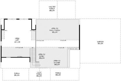 Second Floor for House Plan #940-00121