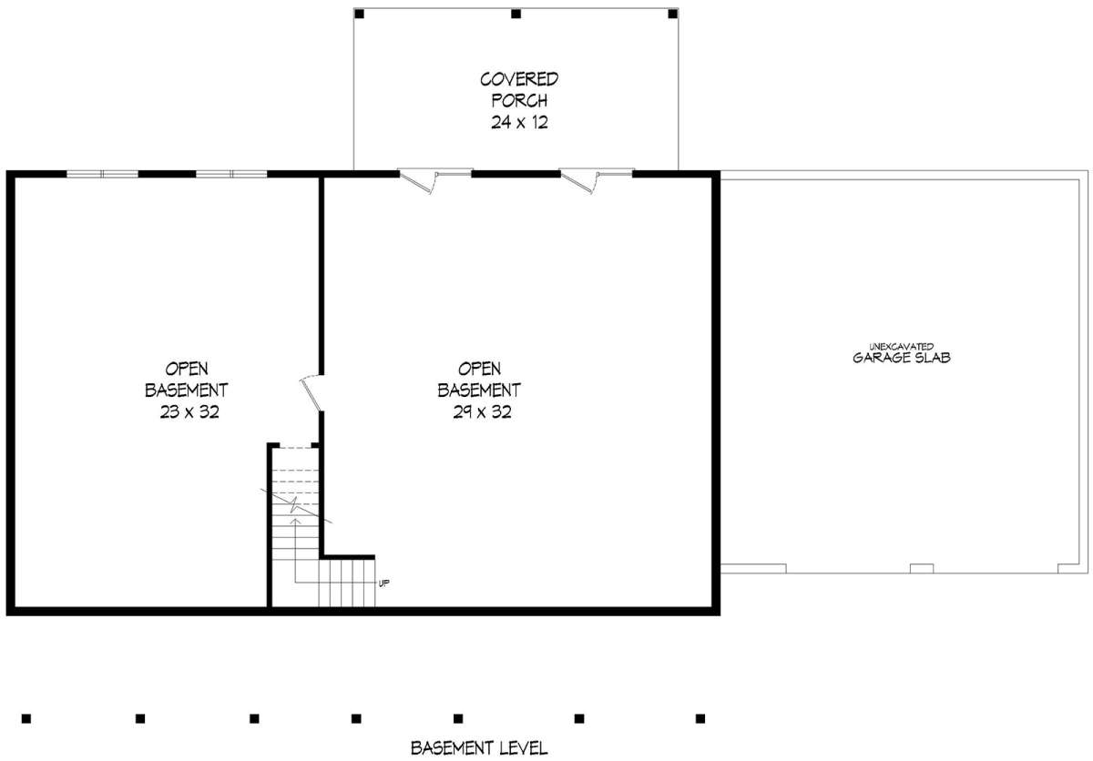 Basement for House Plan #940-00121