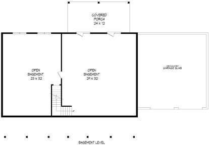 Basement for House Plan #940-00121