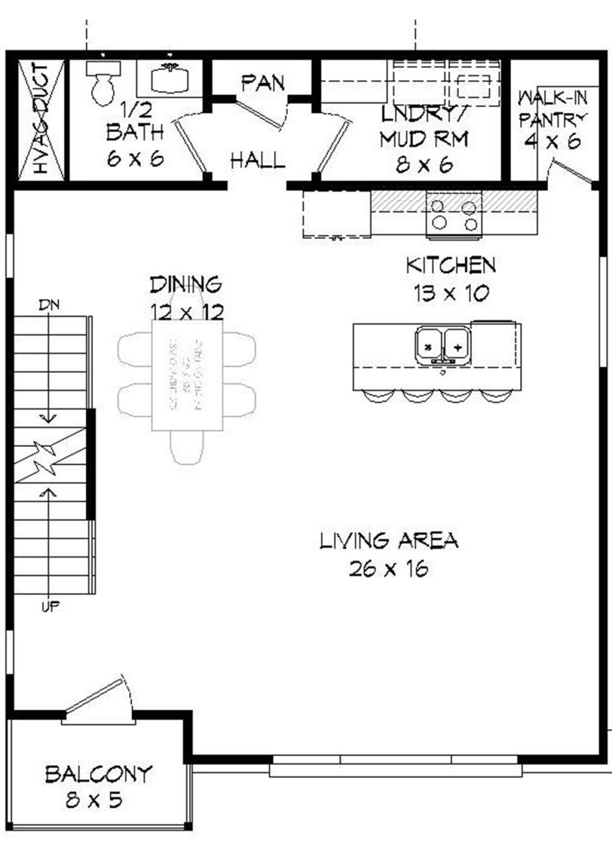 Main Floor for House Plan #940-00122