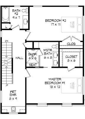 Third Floor for House Plan #940-00122