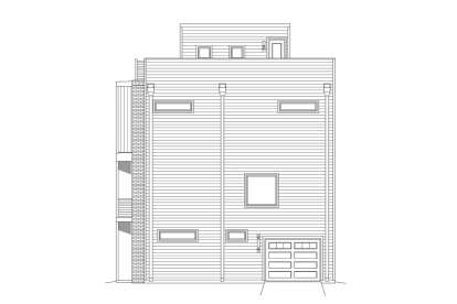Modern House Plan #940-00123 Elevation Photo