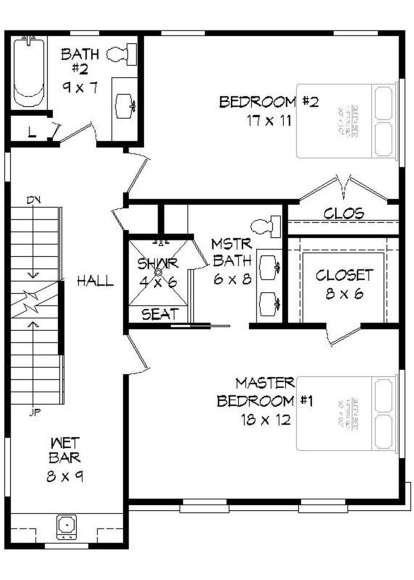 Third Floor for House Plan #940-00123