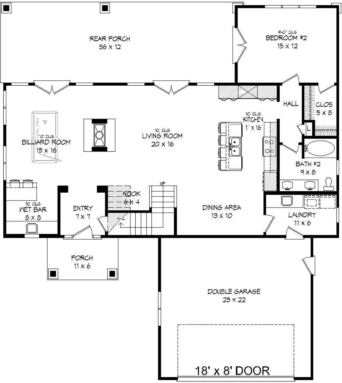Main Floor for House Plan #940-00124
