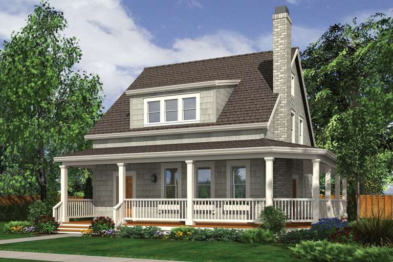 House Plan House Plan #20488 Front Elevation 