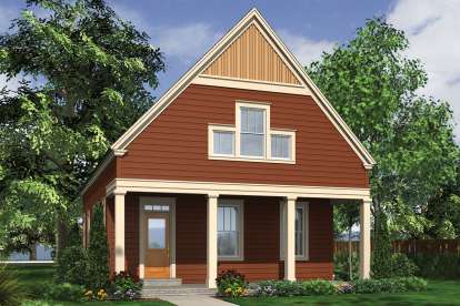 House Plan House Plan #20489 Front Elevation 