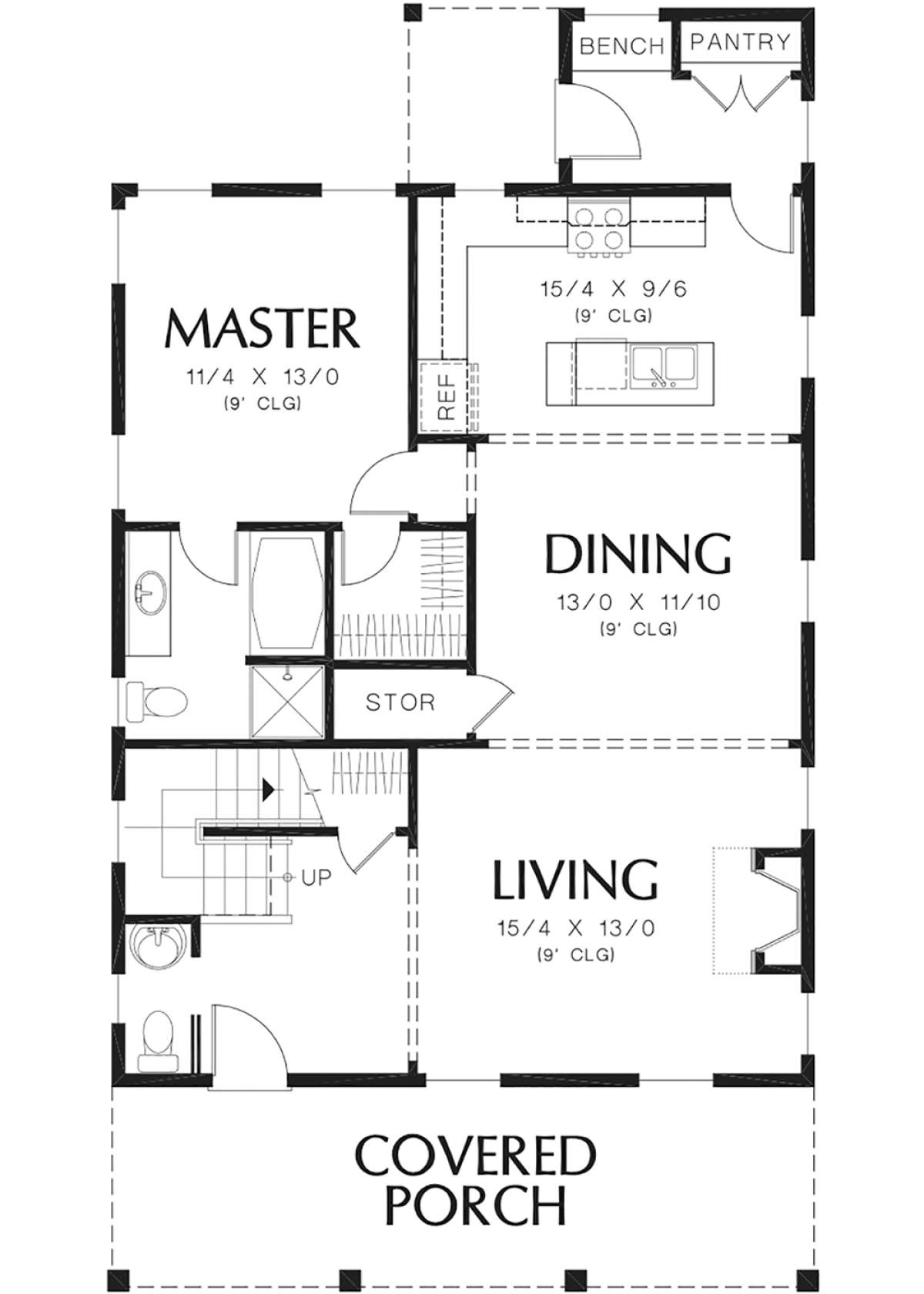 Main Floor for House Plan #2559-00776