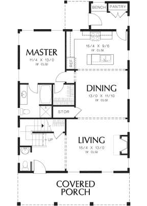 Main Floor for House Plan #2559-00776