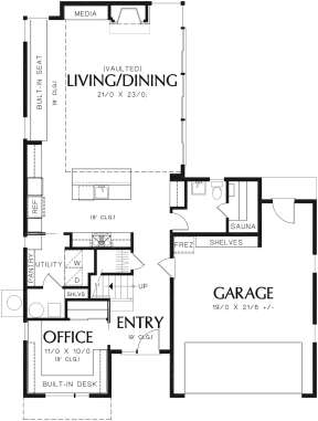 Main Floor for House Plan #2559-00777