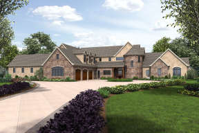 French Country House Plan #2559-00779 Elevation Photo