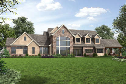 French Country House Plan #2559-00779 Elevation Photo