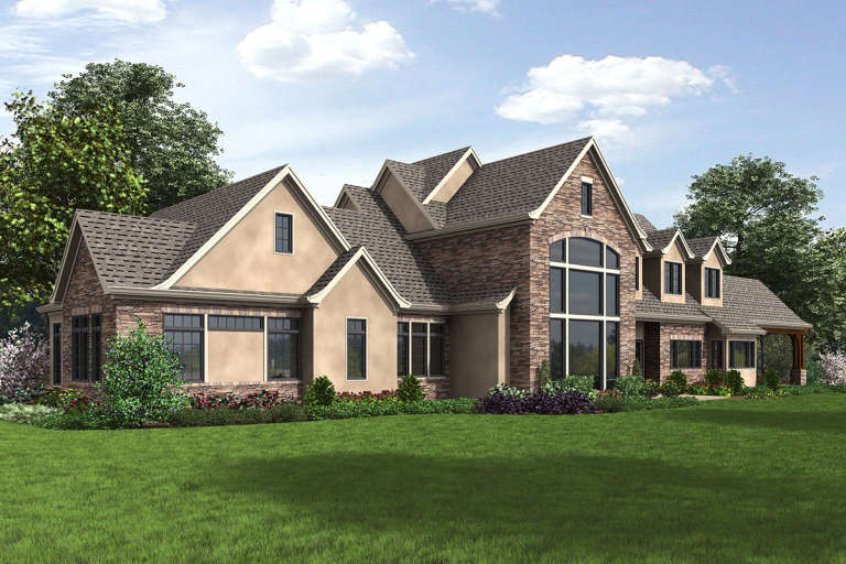 French Country House Plan #2559-00779 Elevation Photo