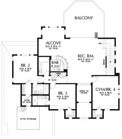 House Plan House Plan #20493 Drawing 2