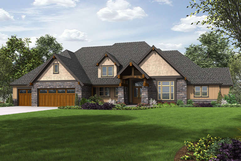 House Plan House Plan #20494 Front Elevation 
