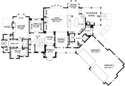 Main Floor for House Plan #2559-00782