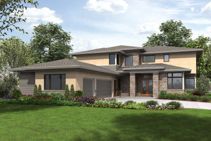 House Plan House Plan #20496 Front Elevation 
