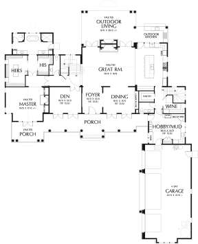 Main Floor for House Plan #2559-00785