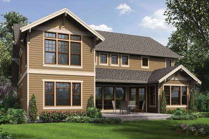 Northwest House Plan #2559-00788 Elevation Photo