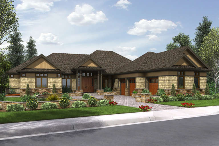 House Plan House Plan #20502 Front Elevation 