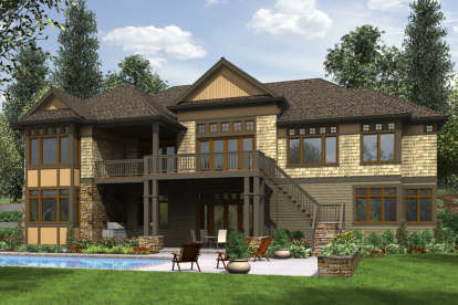 Craftsman House Plan #2559-00789 Elevation Photo