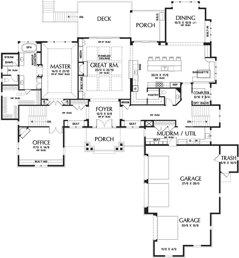 House Plan House Plan #20502 Drawing 1