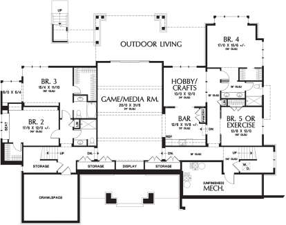 Second Floor for House Plan #2559-00789