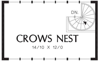 Crows Nest for House Plan #2559-00790