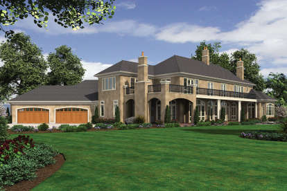 European House Plan #2559-00793 Elevation Photo