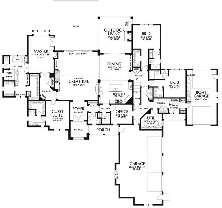 House Plan House Plan #20508 Drawing 1