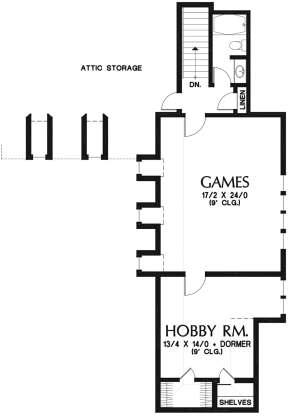 Floorplan 2 for House Plan #2559-00794