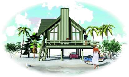 House Plan House Plan #2051 Front Elevation