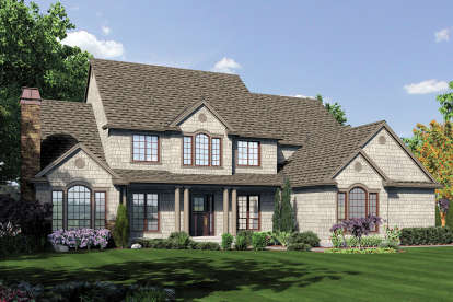 Traditional House Plan #2559-00796 Elevation Photo