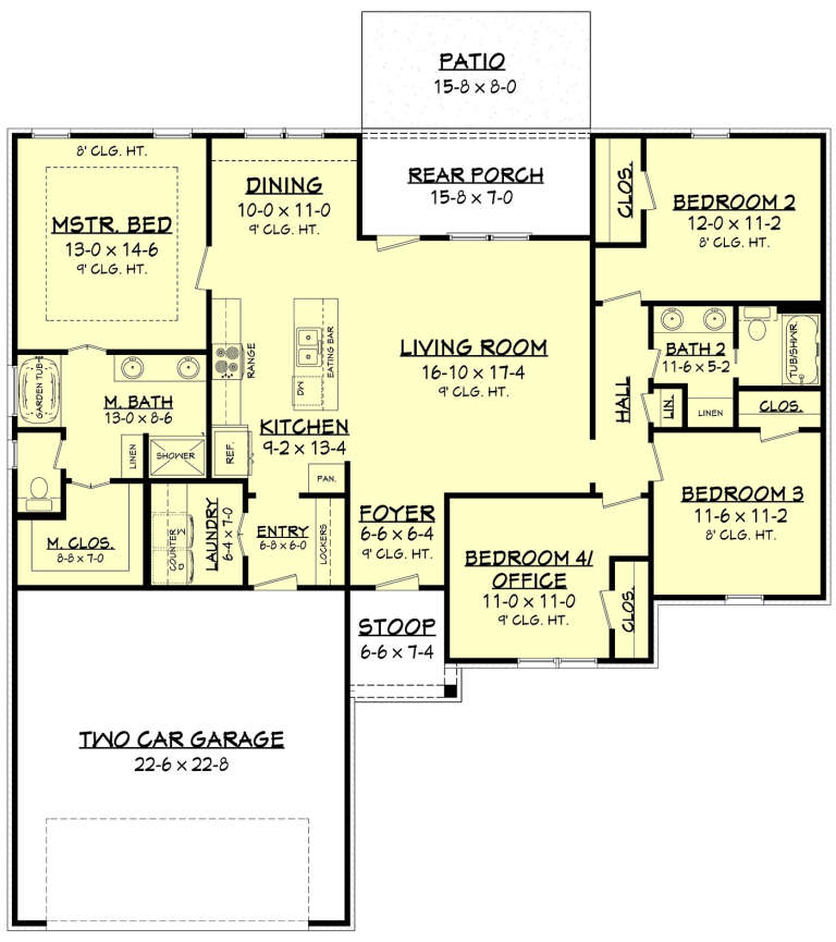 House Plan House Plan #20517 Drawing 1
