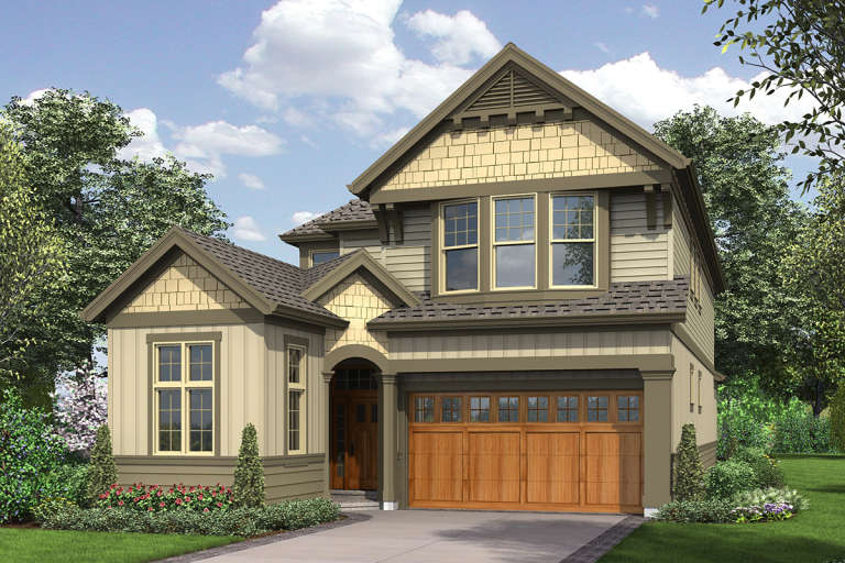 House Plan House Plan #20518 Front Elevation 